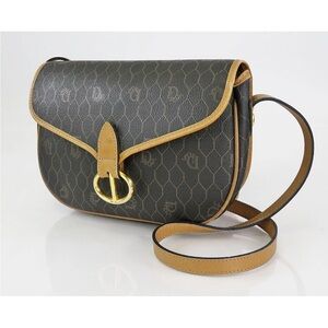 Dior Brown and Tan Crossbody Bag